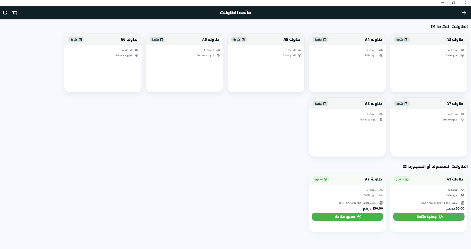 Tisa Restaurant Windows