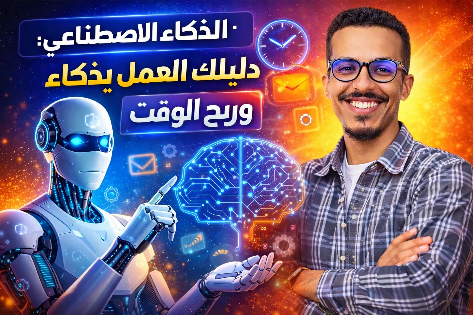الذكاء الاصطناعي: دليلك للعمل بذكاء وربح الوقت